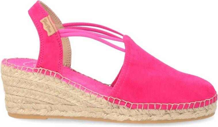 Toni Pons Tremp Espadrilles roze Suede Dames