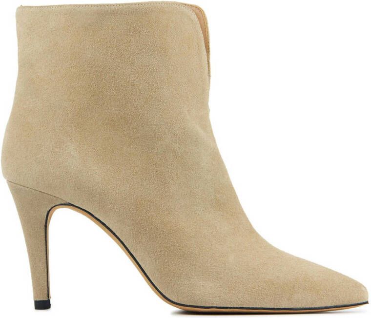 Toral 12600 suède enkellaarzen beige