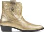 Toral Cowboylaarzen Dames Laarzen Damesschoenen Leer Puja Goud - Thumbnail 1