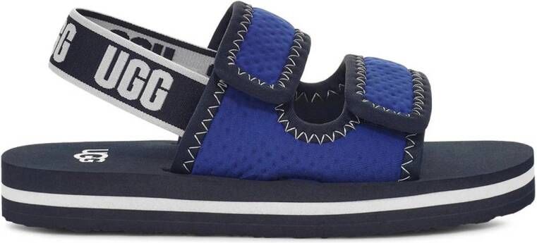 Ugg Lennon sandalen donkerblauw Jongens Textiel Logo 32.5