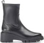 UNISA Enkelboots Dames Jofo Maat: 37 Materiaal: Leer Kleur: Zwart - Thumbnail 2