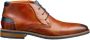 Van Lier Amalfi leren veterschoenen cognac - Thumbnail 1