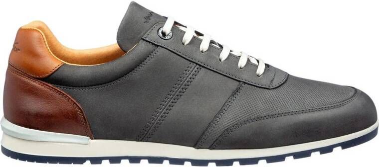 Van Lier Anzano nubuck sneakers grijs