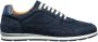 Van Lier Davinci leren sneakers donkerblauw - Thumbnail 1