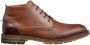 Van Lier Dino leren veterschoenen cognac - Thumbnail 1