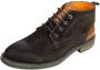 Van Lier Veterschoenen Bruin Suede 398212 Heren Suède - Thumbnail 1