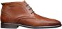 Van Lier Erasmo leren veterschoenen cognac - Thumbnail 1