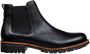 Van Lier Fritz leren chelsea boots zwart - Thumbnail 1