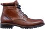 Van Lier Fritz leren veterboots bruin cognac - Thumbnail 1