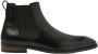 Van Lier leren chelsea boots zwart - Thumbnail 1