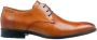 Van Lier leren veterschoenen cognac - Thumbnail 1