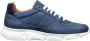 Van Lier Luca nubuck sneakers donkerblauw - Thumbnail 1