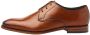 Van Lier Madison leren veterschoenen cognac - Thumbnail 1