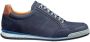 Van Lier Magnus nubuck sneakers donkerblauw - Thumbnail 1