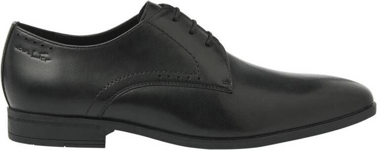 Van Lier Portofino leren veterschoenen zwart