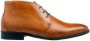 Van Lier Riva leren veterschoenen cognac - Thumbnail 1