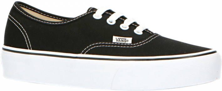 Vans Plateausneakers Authentic van textielen canvasmateriaal