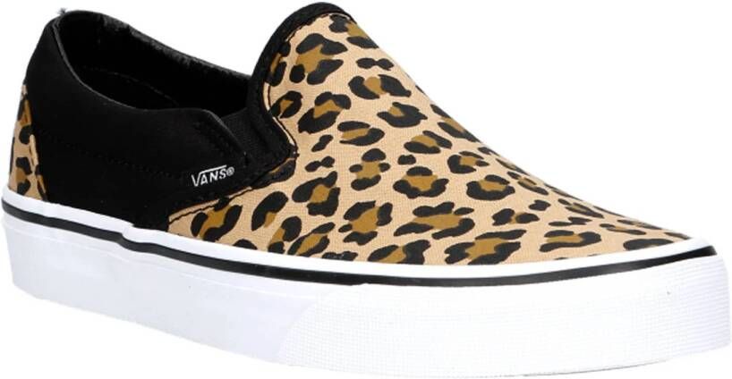 VANS Classic Slip-On Animalier sneakers zwart campel