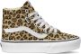 VANS Filmore Hi Platform Animal sneakers met panterprint camel wit - Thumbnail 1