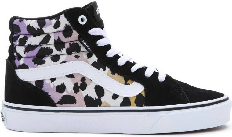 VANS Filmore High sneakers zwart wit roze