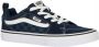 VANS Filmore Tonal Mix Check sneakers blauw wit - Thumbnail 1