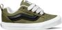 VANS Knu Skool sneakers olijfgroen zwart - Thumbnail 1