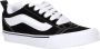 Vans Knu Skool | Black True White Zwart Suede Lage sneakers Unisex - Thumbnail 1