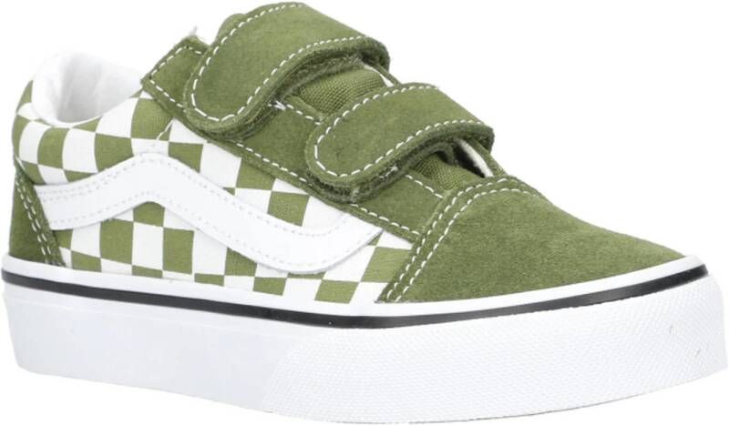 VANS Old Skool Color Theory sneakers groen wit