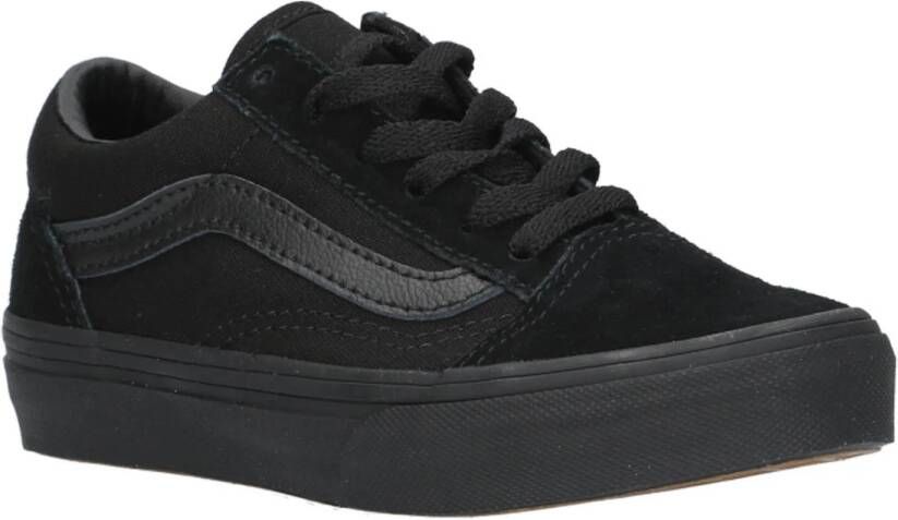 Vans Old Skool voorschools Schoenen Black Leer Textil Foot Locker