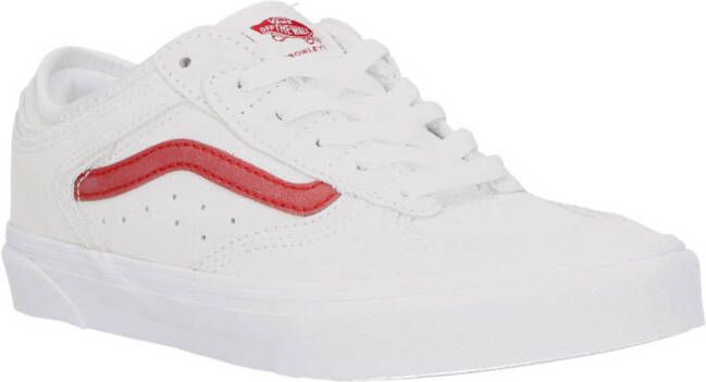 Vans Rowley Classic sneakers wit rood Leer Meerkleurig 38.5