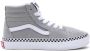 Vans SK8-Hi Checkerboard Foxing sneakers grijs Suede Meerkleurig 27 - Thumbnail 1