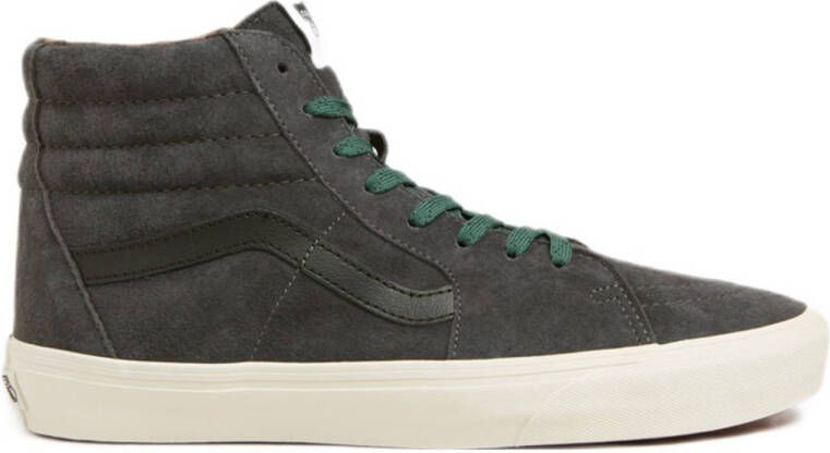 VANS SK8-Hi suède sneakers antraciet zwart