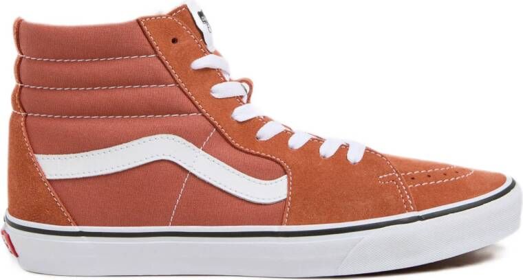 VANS SK8-Hi suède sneakers oranje