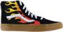 VANS SK8-Hi Zip sneakers zwart rood oranje - Thumbnail 1