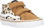 VANS SK8-Mid Reissue Leopard Glitter sneakers camel ecru bruin - Thumbnail 1