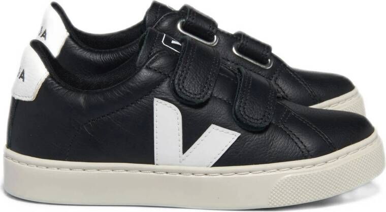 Veja leren sneakers zwart