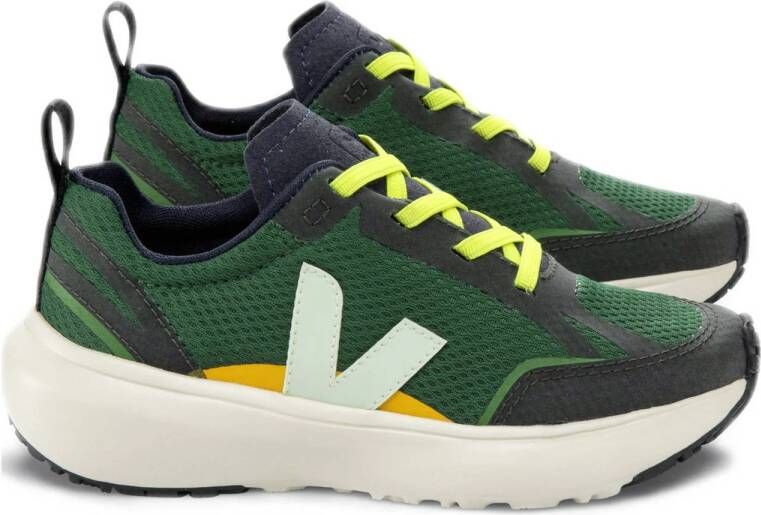 Veja Small Canary Light chunky sneakers groen