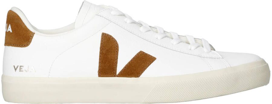 VEJA Lage Sneakers Campo Maat: 41 Materiaal: Leer Kleur: Wit