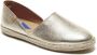 Verbenas Carmen Nucleo meal leren espadrilles goud - Thumbnail 2