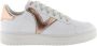 Victoria Dames sportschoenen madrid basket efecto piel & metal White Dames - Thumbnail 1