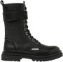 Vingino Evi XHI leren veterboots zwart - Thumbnail 1