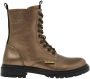 Vingino Julia leren veterboots brons - Thumbnail 2