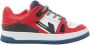 VINGINO Kevin leren sneakers rood wit Jongens Leer Meerkleurig 28 - Thumbnail 1