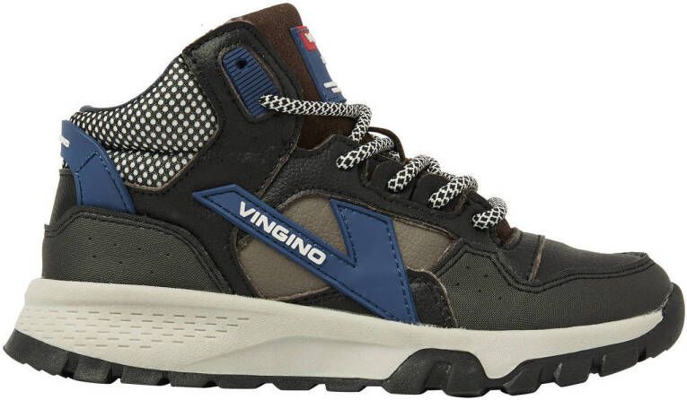 Vingino Vito Mid Sneakers Jongens Zwart