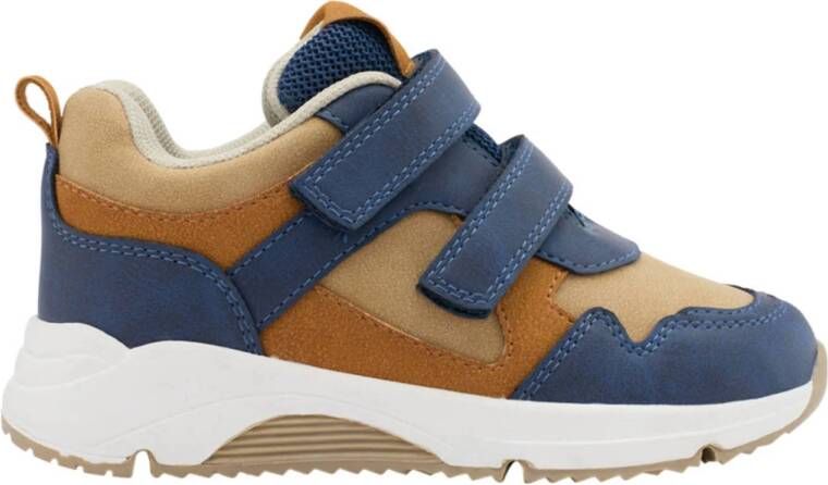 Vty Blauwe velcro sneaker