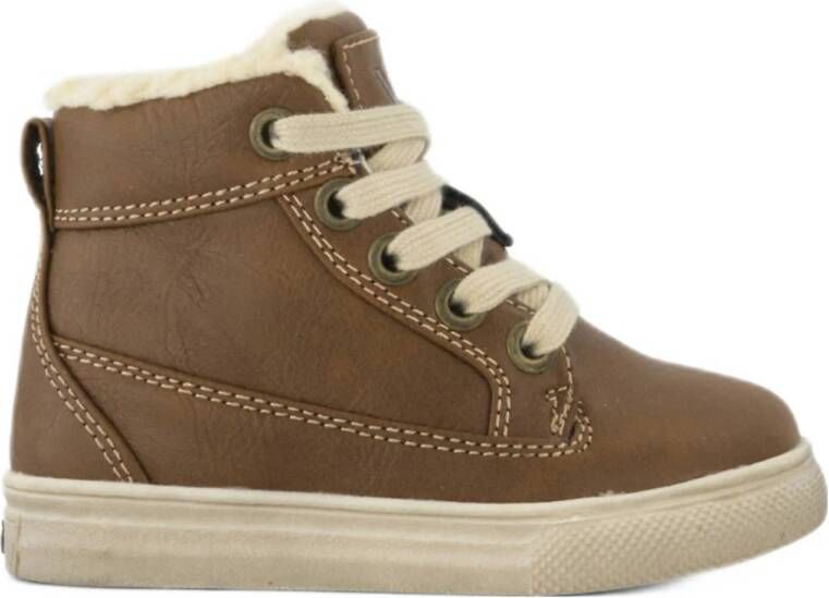 Vty gevoerde sneakers bruin