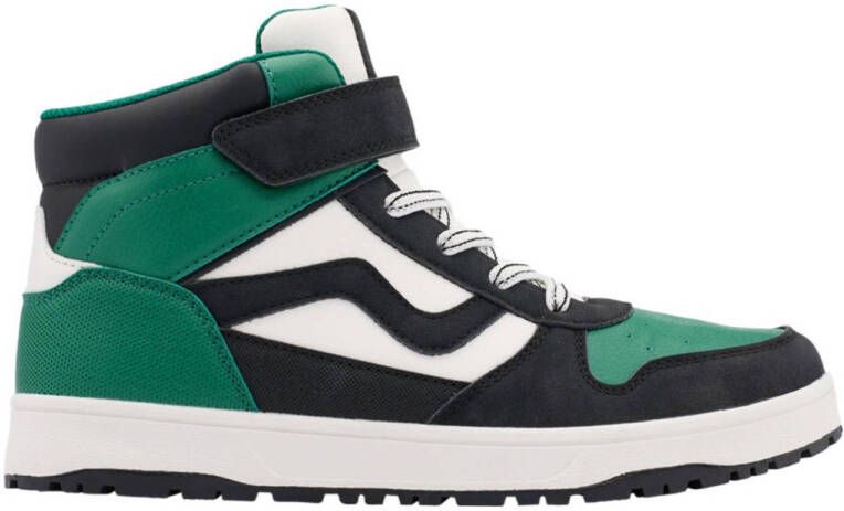 Vty Groene hoge sneaker