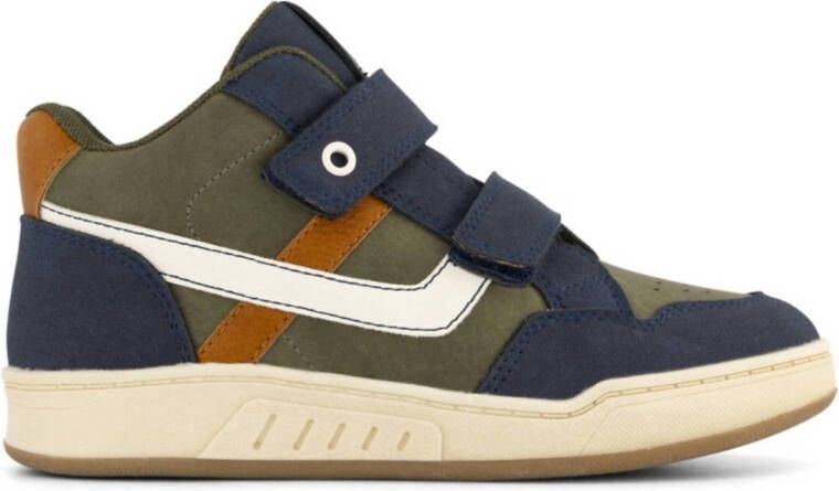 Vty sneakers khaki blauw