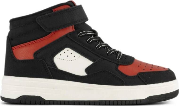 Vty sneakers zwart rood