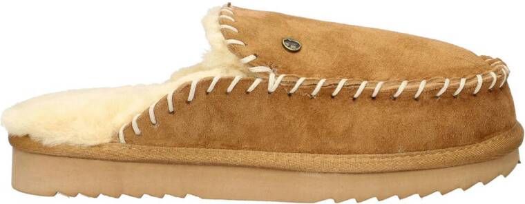 Warmbat Australia Mardie dames pantoffel Cognac